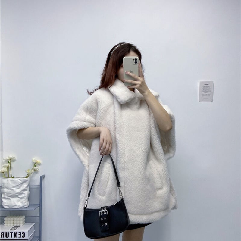 もこもこベアケープ | HANNA CLOSET online