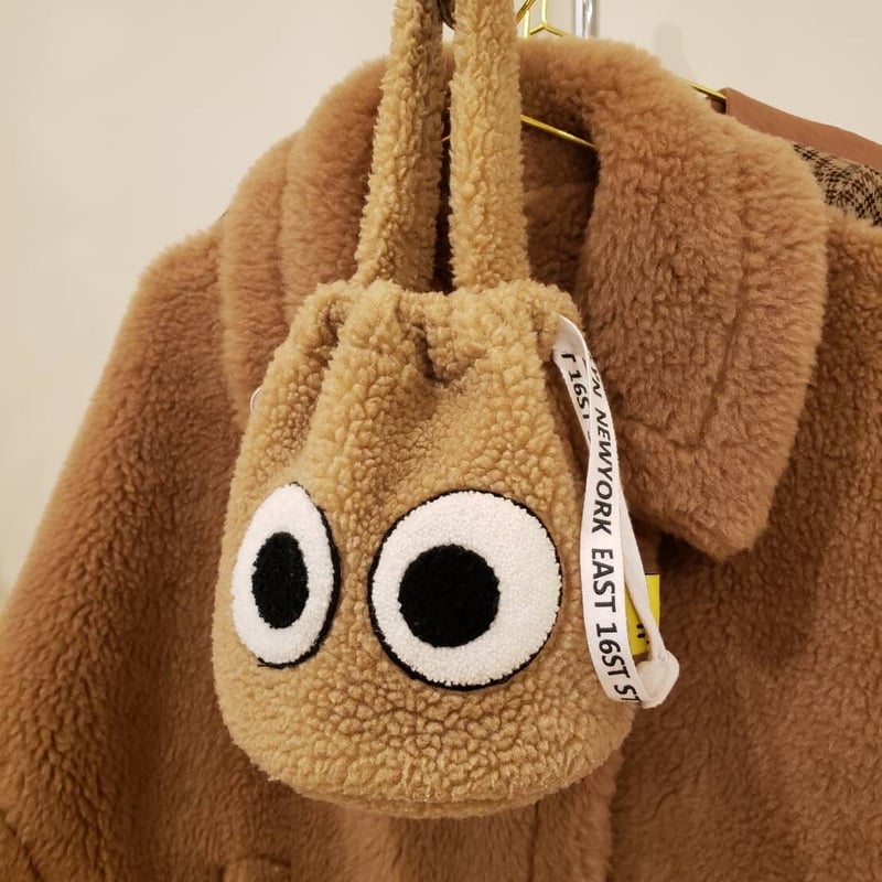 もこもこおめめバッグ | HANNA CLOSET online