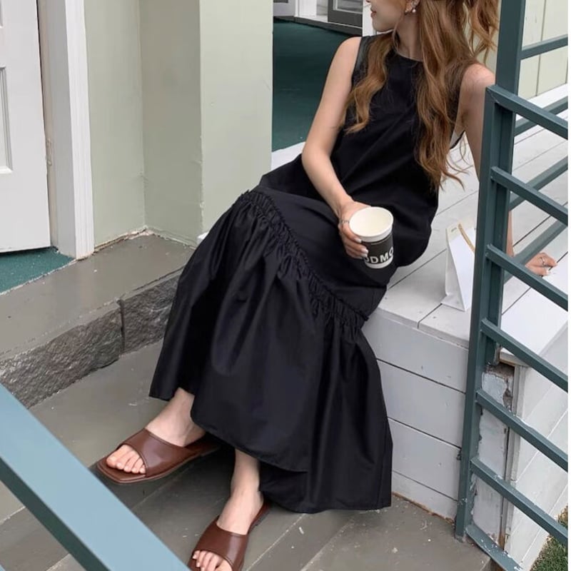 ワンピースレディース ロングワンピース シャカシャカ ワンピース HUG U ハグユー ワンピース ロング ワンピ ナイロン ハイネック 長袖 ロングワンピース 体型カバー レディース アウトドア タイムセールSW2 HUG U ハグユー - 通販 - Yahoo ショッピング