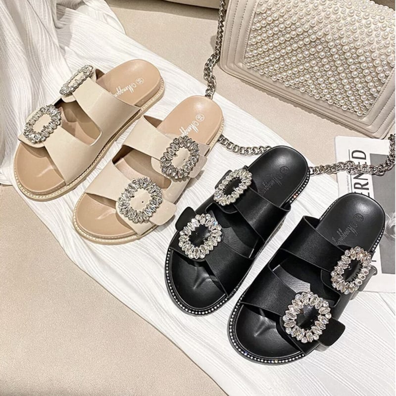 サイズ豊富♡ビジューサンダル | HANNA CLOSET online