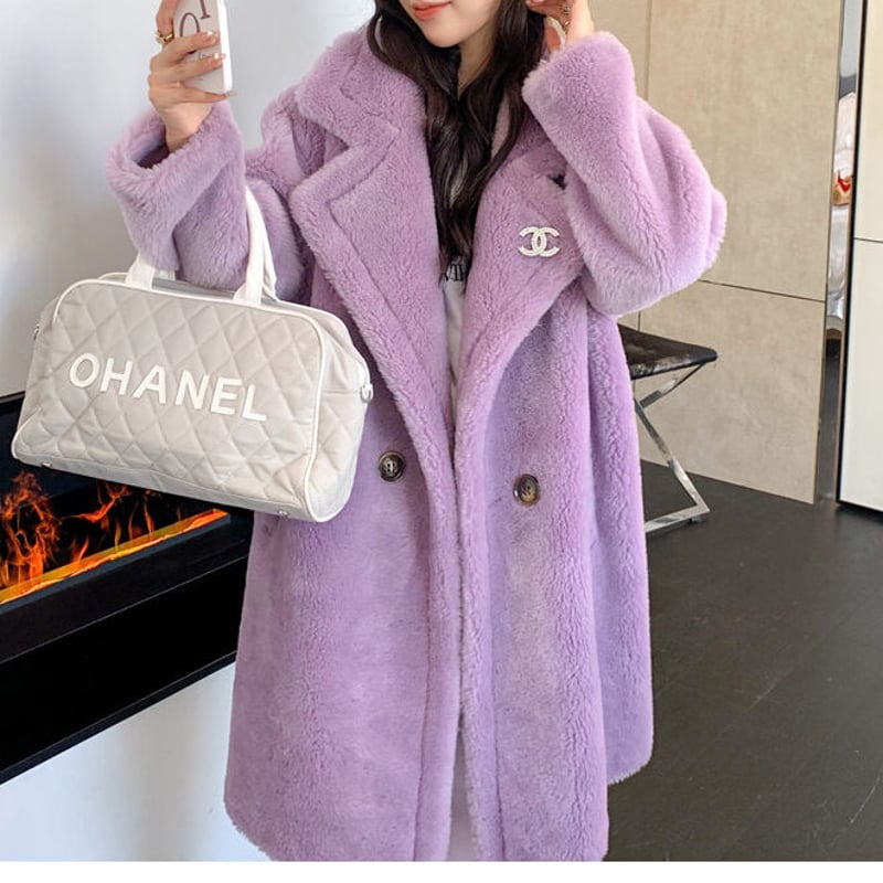 カラバリ豊富♡ロングもこもこベアコート | HANNA CLOSET online