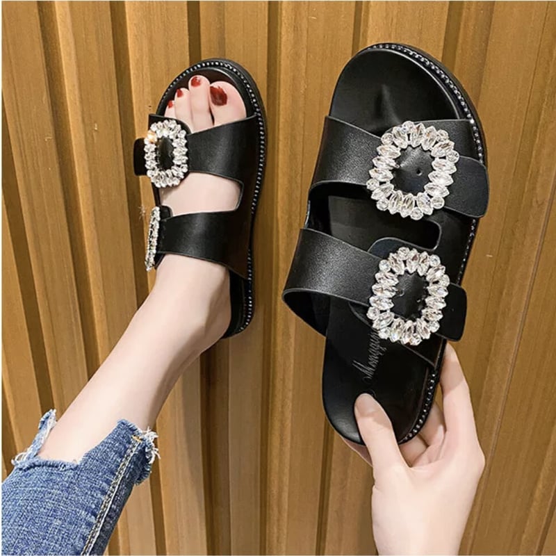 サイズ豊富♡ビジューサンダル | HANNA CLOSET online