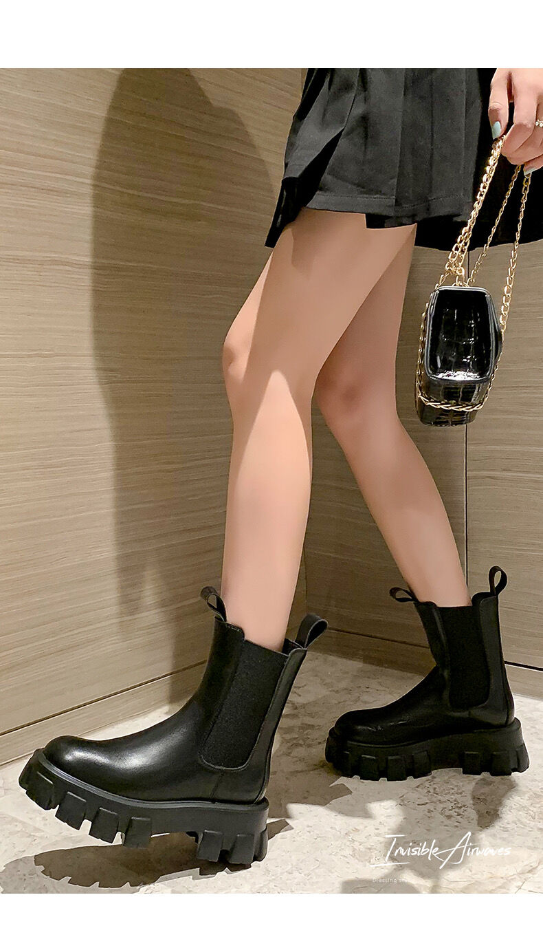 Volume sole boots | HANNA CLOSET online