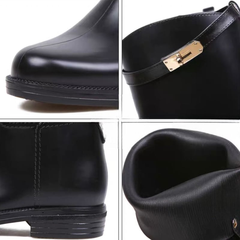 金具付き　レインブーツ 金具付きレインブーツ | HANNA CLOSET online