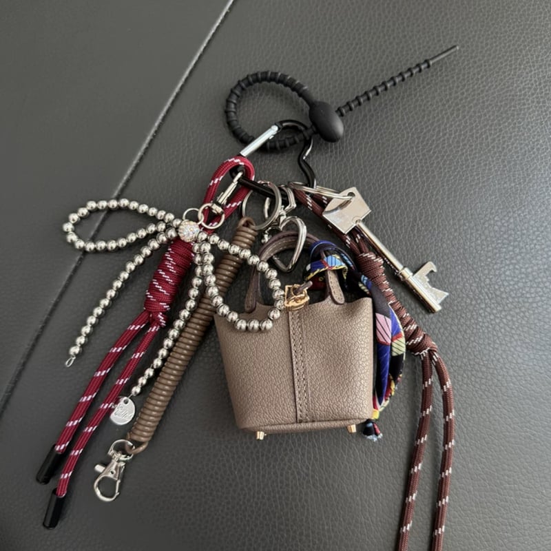 bag charm with bag | HANNA CLOSET online