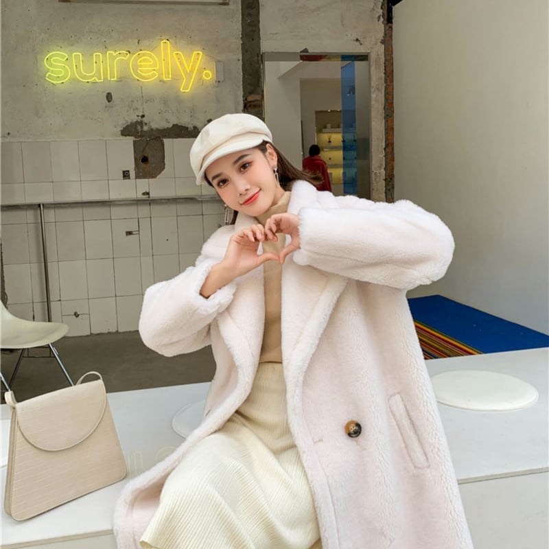 カラバリ豊富♡ロングもこもこベアコート | HANNA CLOSET online カラバリ豊富♡ロングもこもこベアコート | HANNA CLOSET online