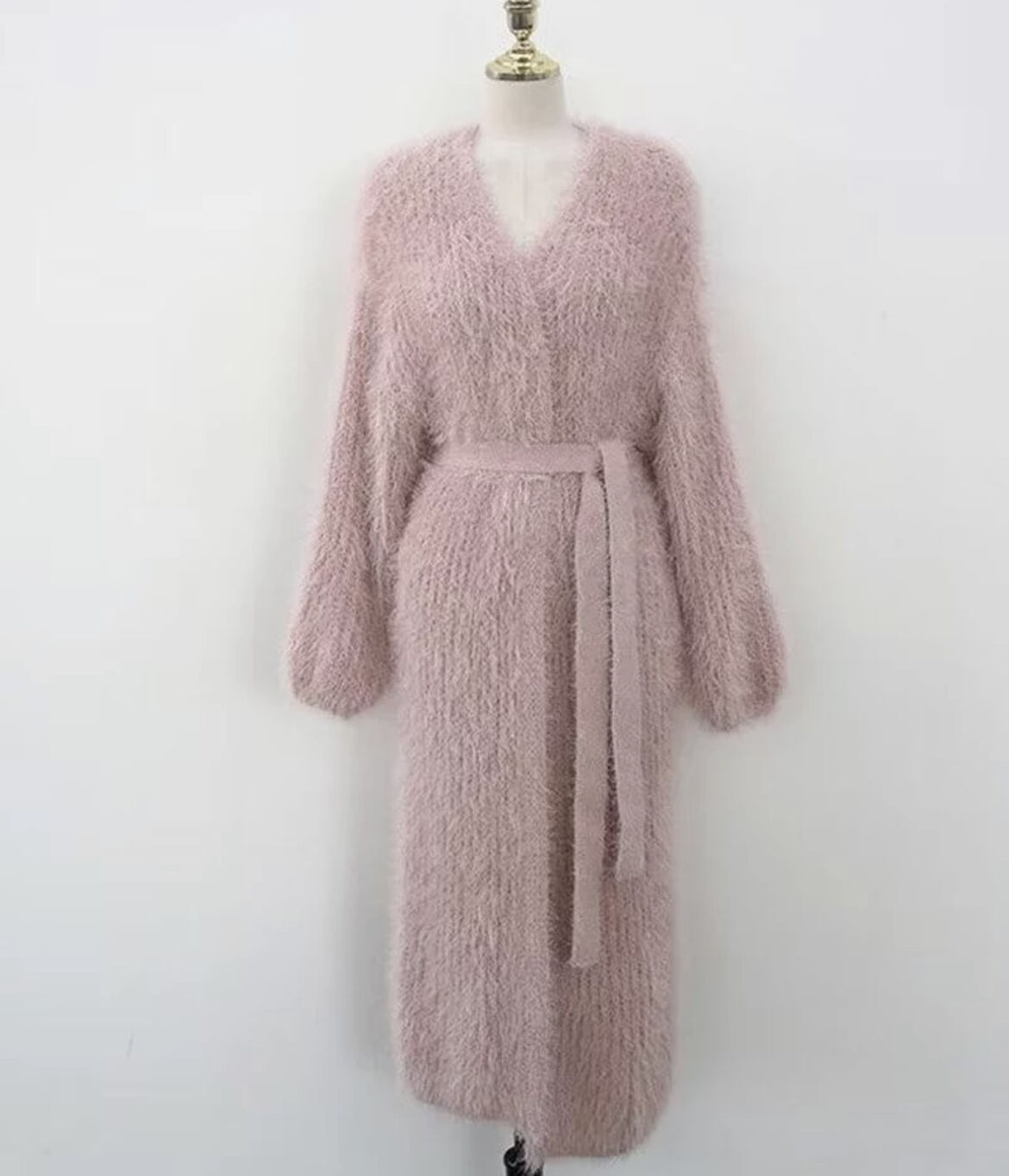 シャギーニットロングカーディガン | HANNA CLOSET online