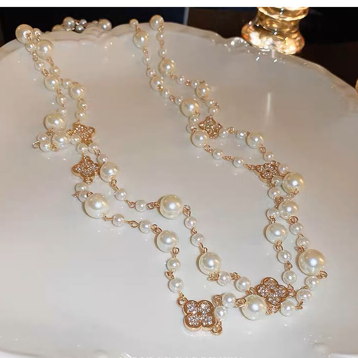 henriette h ロングネックレス