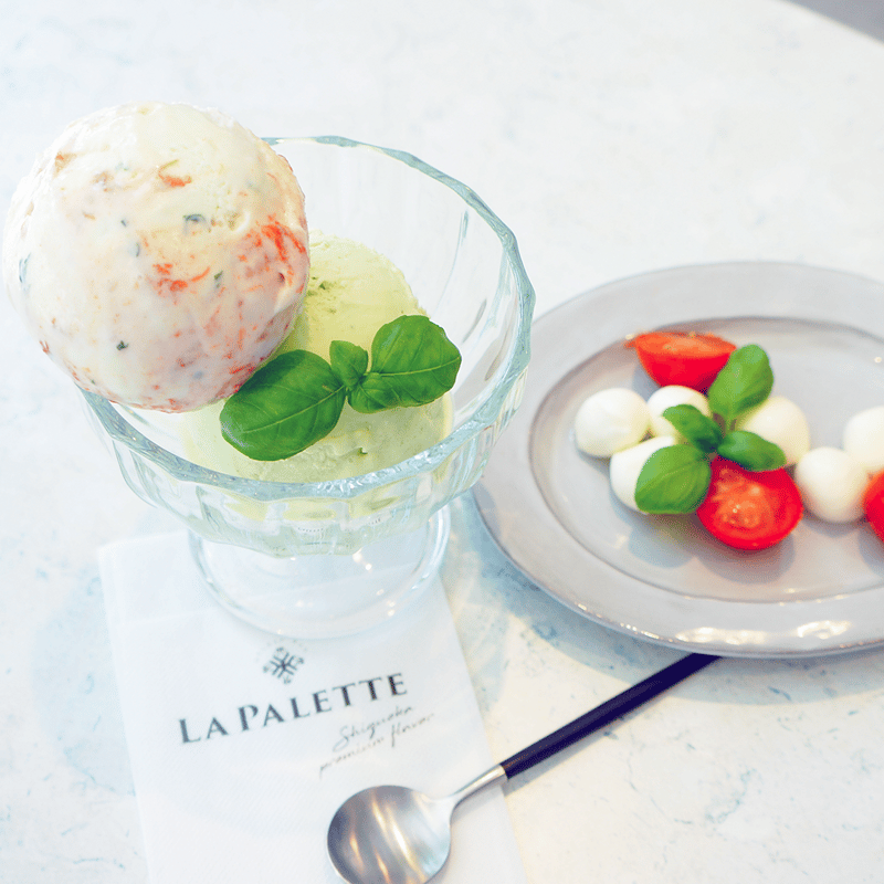 LA PALETTE【監修】いずばじジェラート(2個セット) | 伊豆の国ファーム