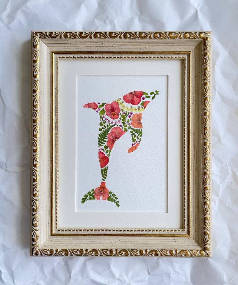 【イルカ】【道の向こう】…アクリル画 イルカ】【道の向こう】…アクリル画 アクリル画 イルカ 絵画