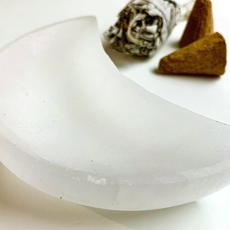 セレナイト ムーンボウル | Bonbon cristal