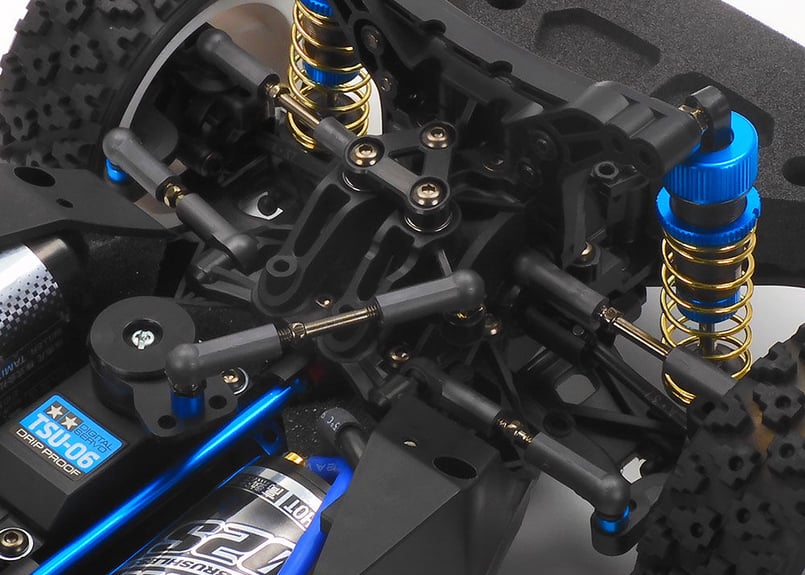 タミヤ XV-02 PRO シャフト ドライブ 4WD シャーシ 未走行品 走行フィールドが広がるラリーシャーシ！ タミヤ、「1/10RC XV