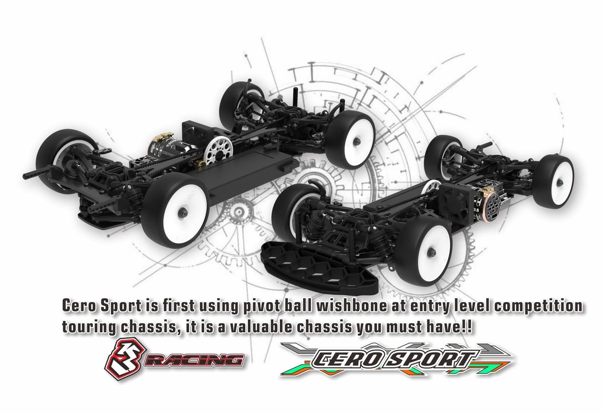 3Racing 1/10 CERO SPORT TOURINGCAR【KIT-CEROSPOR...