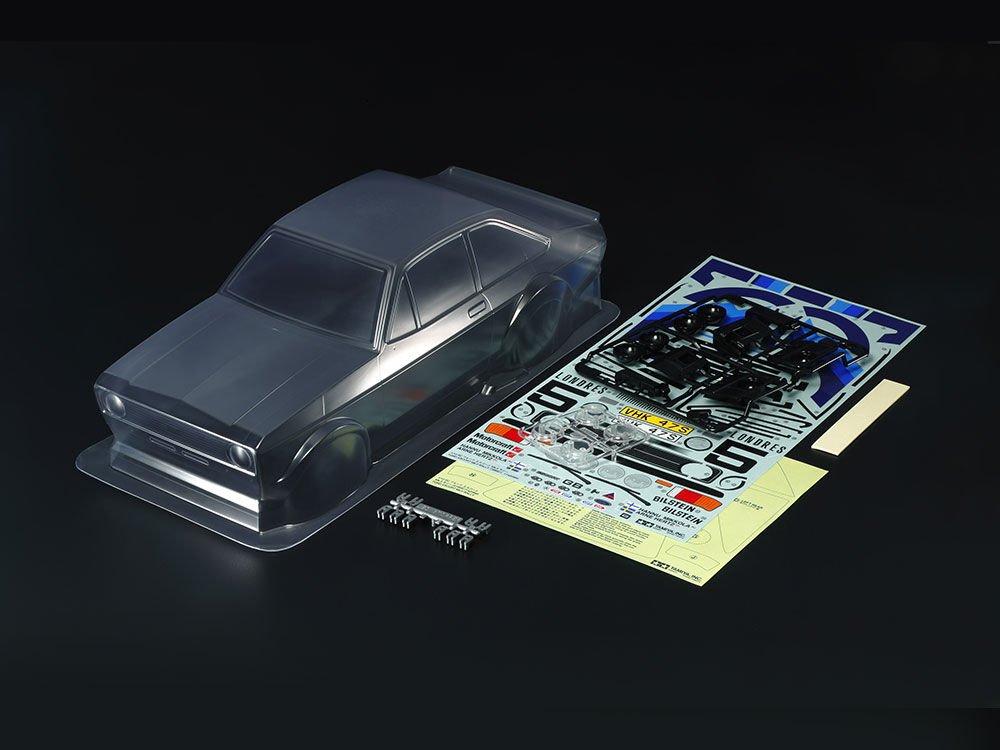 タミヤ　ラジコン　ボディ　フォードエスコートラリー SP.1658 1/10RC フォード エスコート Mk.II ラリー スペアボディセット ホビーラジコン