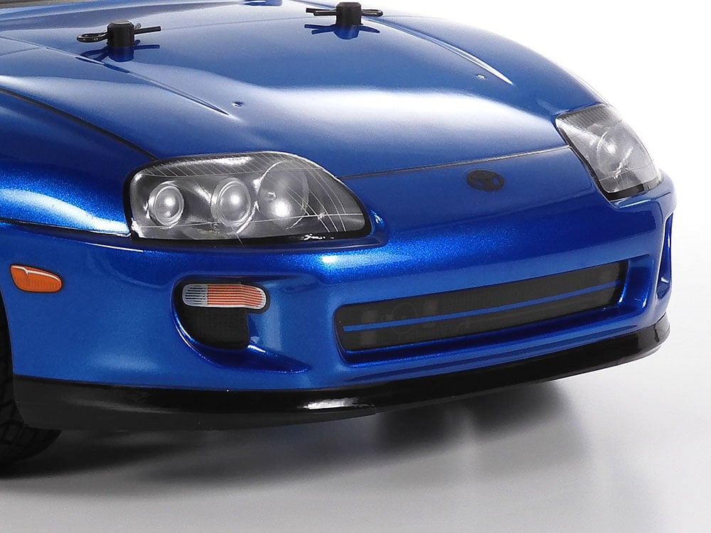 タミヤ 1/10 スープラ ボディ BT-01シャシ付属 タイヤ&ホイール