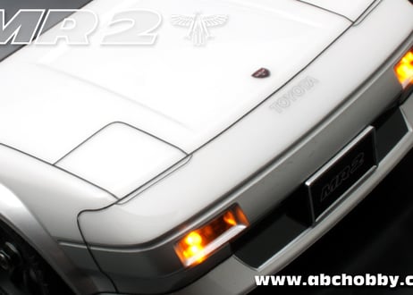 ABCホビー　01スーパーボディミニ ： トヨタ・MR2（AW11）