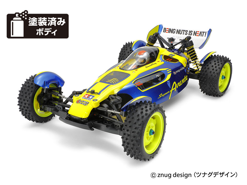タミヤ 1/10 スーパーアバンテ　塗装済みボディ　未組立品 タミヤ 1/10RC スーパーアバンテ 塗装済みボディ (TD4シャーシ) | WhS