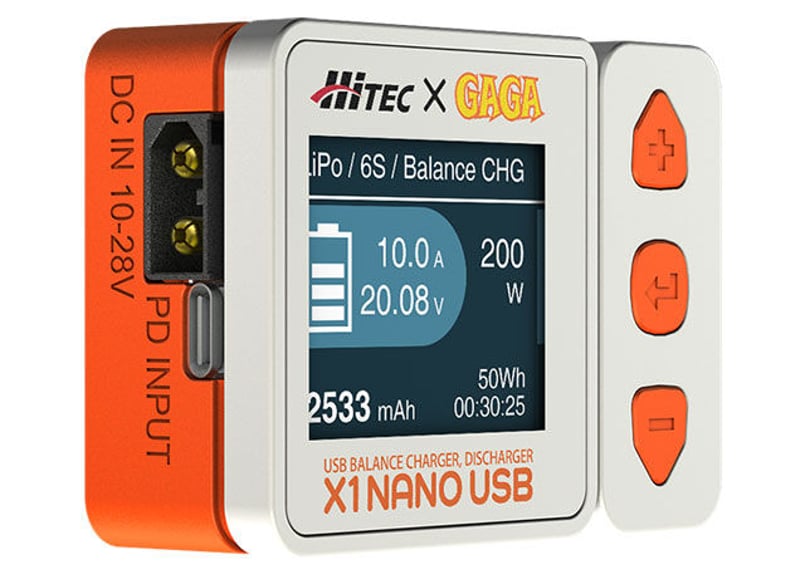 HiTEC USBバランス充・放電器 X1 NANO USB［X1 ナノ USB ］ | Wa...