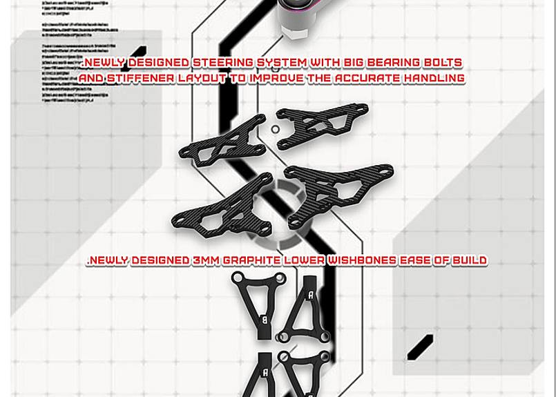 3Racing 1/10 CERO ULTRA-ACE(Aluminum chassis ed