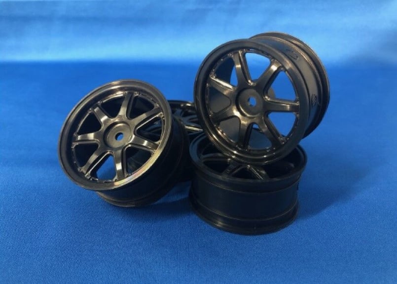 RIDE 1/10ツーリングカー用26mm幅7スポークホイール4個入り RIDE 1/10ツーリングカー用26mm幅7スポークホイール4個入り