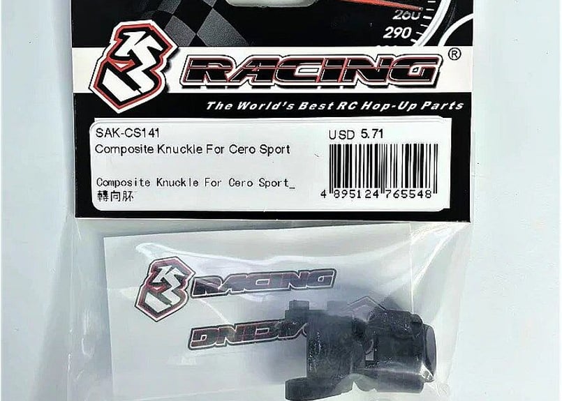 3Racing SAK-CS141 COMPOSITE KNUCKLE FOR CERO SP...