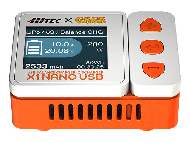 HiTEC USBバランス充・放電器 X1 NANO USB［X1 ナノ USB ］ | Wa...