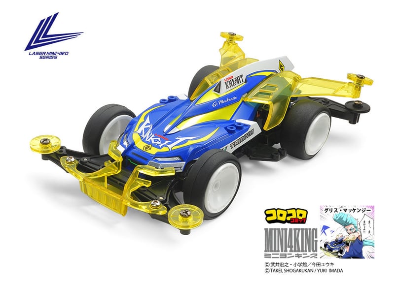 ミニ四駆　レーザー　ロードナイト クリアボディ　新品　未開封品 ミニ四駆 レーザー ロードナイト クリアボディ 新品 未開封品 ミニ四駆