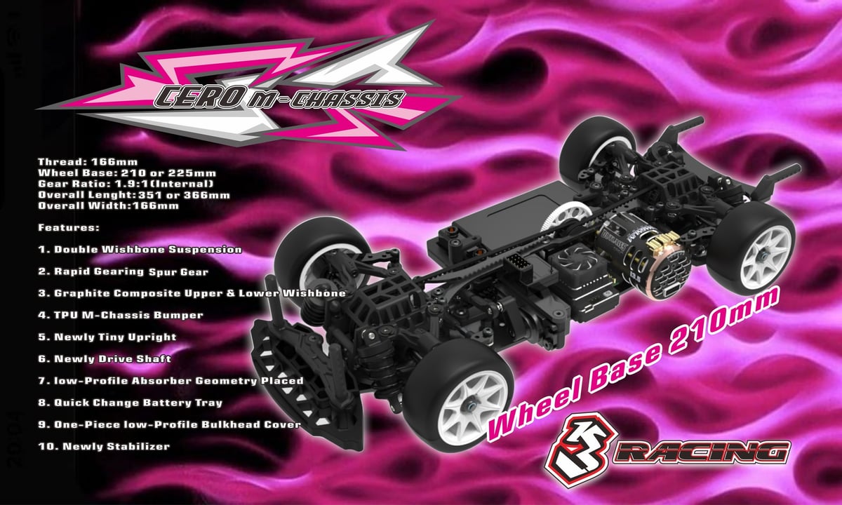 3Racing　CERO-SPORT M-chassis（4WD）