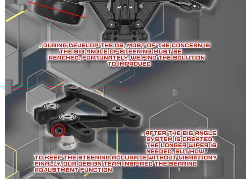 3Racing Sakura D6 Sport Fibre Glass Version -