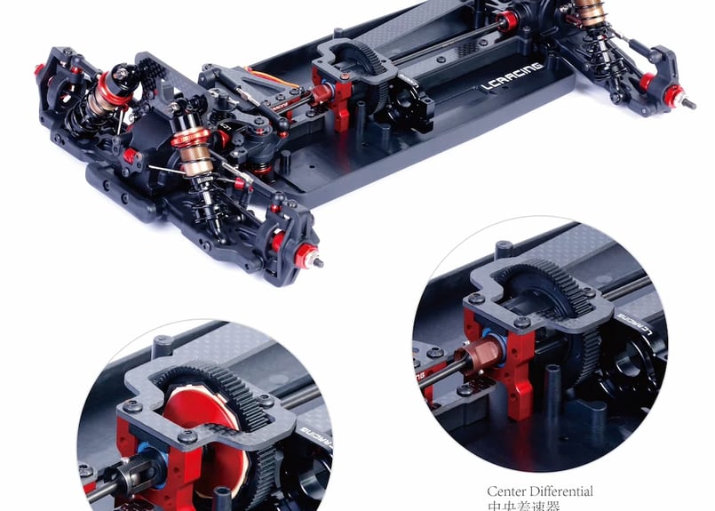 LC Racing LC10B5 V2 - 1/10 4WD Competition Bug