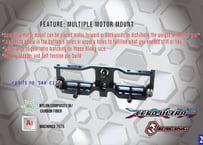 3Racing　SAK-C117 ALUMINUM MOTOR MOUNT FOR 3RACING CERO