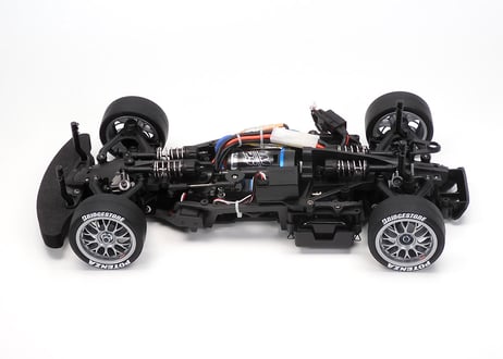 タミヤ 　1/10　RC　 1997 メルセデス・ベンツ CLK-GTR (TC-01シャーシ)
