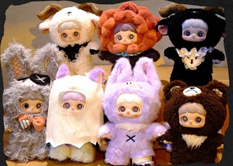 TOPTOY Maymei Dark Forest ぬいぐるみセット Amazon.co.jp: BEEMAI MayMei 暗い森シリーズ 1セット 6個ボックス 高