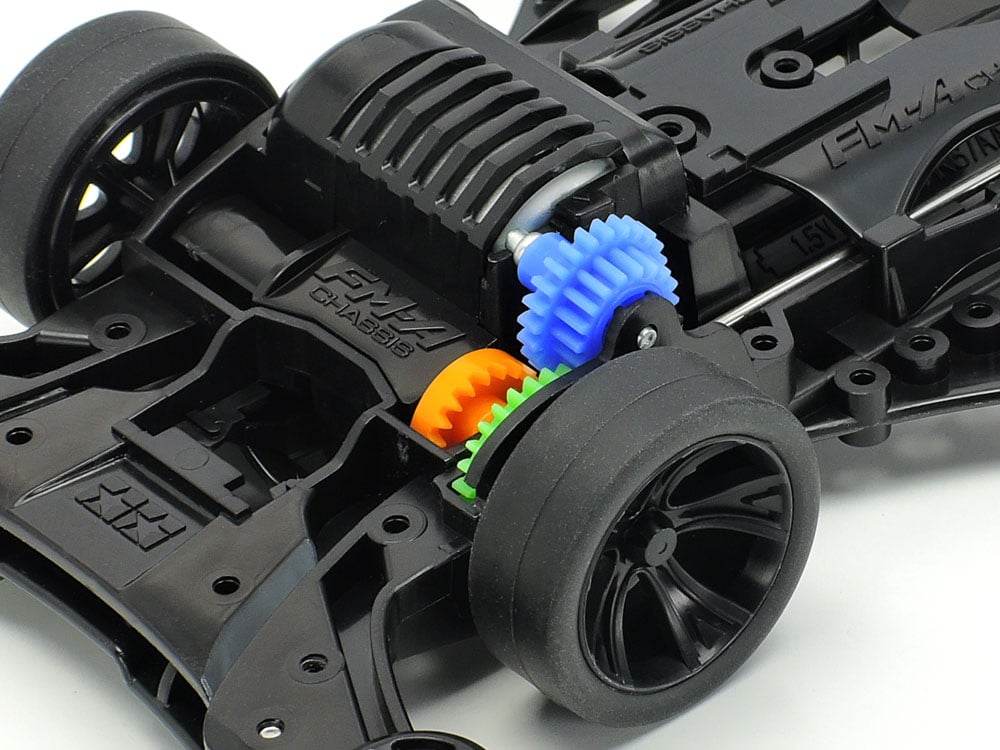 K4ギャンボー キャットドライバー人形 VZシャーシ カスタム完成品 未走行 タミヤ 1/32 ミニ四駆REVシリーズ No.18 K4ギャンボー (FM-Aシャーシ) |