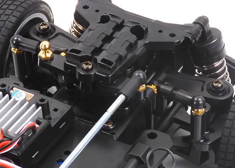タミヤ　1/10RC フィアット アバルト 1000TCR ベルリーナ コルサ (MB-01シャーシ)