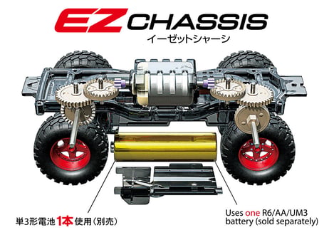 タミヤ 　トレイルミニ四駆 くまモンバージョン (15周年記念モデル)