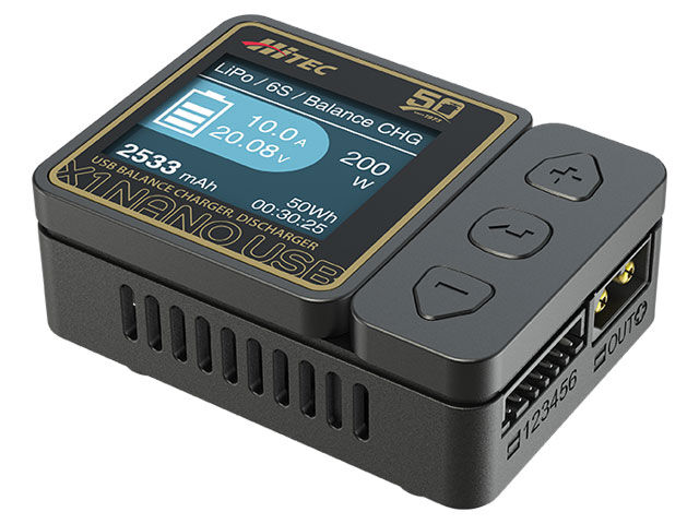 HiTEC USBバランス充・放電器 X1 NANO USB［X1 ナノ USB ］ | Wa