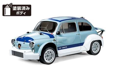 タミヤ　1/10RC フィアット アバルト 1000TCR ベルリーナ コルサ (MB-01シャーシ)