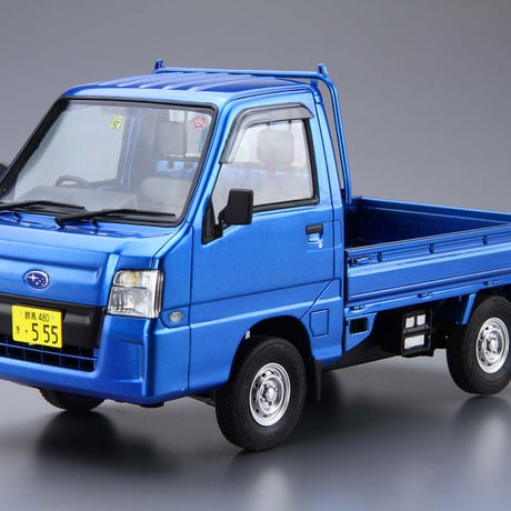 アオシマ　1/24 スバル TT2 サンバートラック WRブルーリミテッド '11