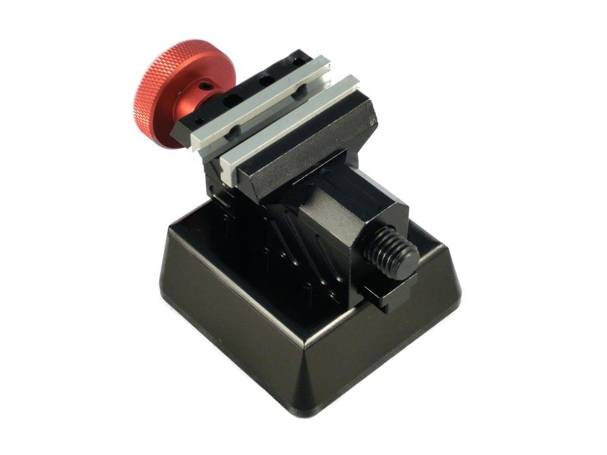 Enjoy smile goods - CNC ジュラルミン削りだし小型卓上バイス