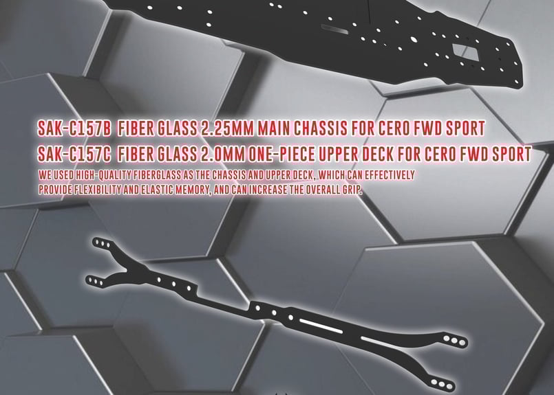 3Racing 1/10 CERO FWD SPORT TOURINGCAR【KIT-CERO