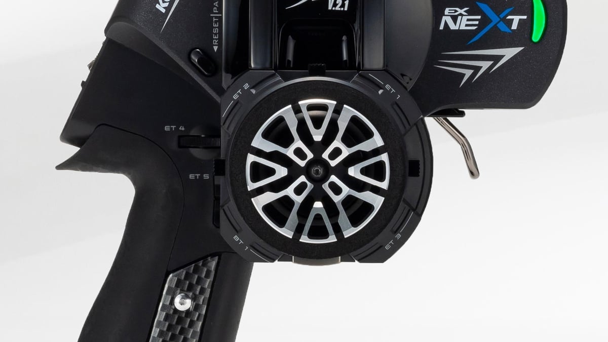 KO PROPO KR-420XT 受信機　レシーバー　EX-NEXT用 EX-NEXT（標準グリップ） KR-420XT（ショートアンテナ）付き
