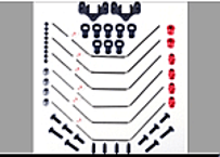LC Racing　C8068 スタビライザーセット.for PTG