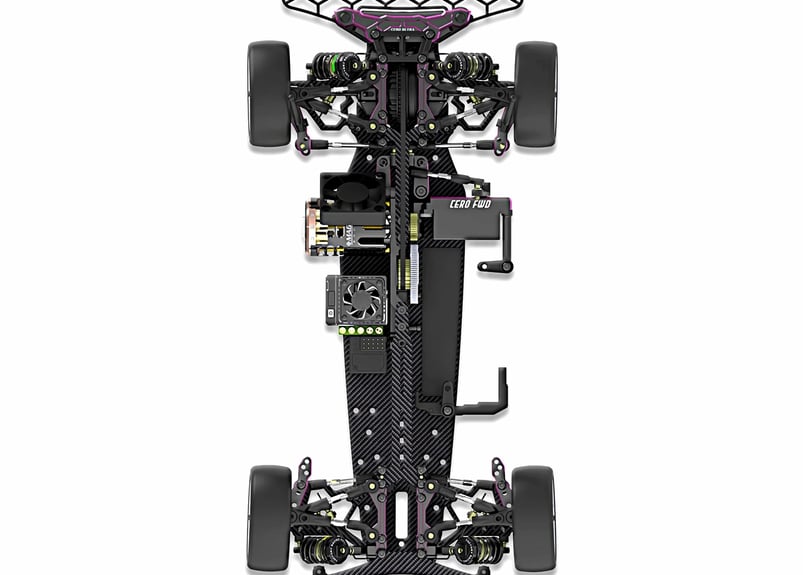 3Racing 1/10 Cero Ultra FWD VER2.0(KIT-CERO FWD