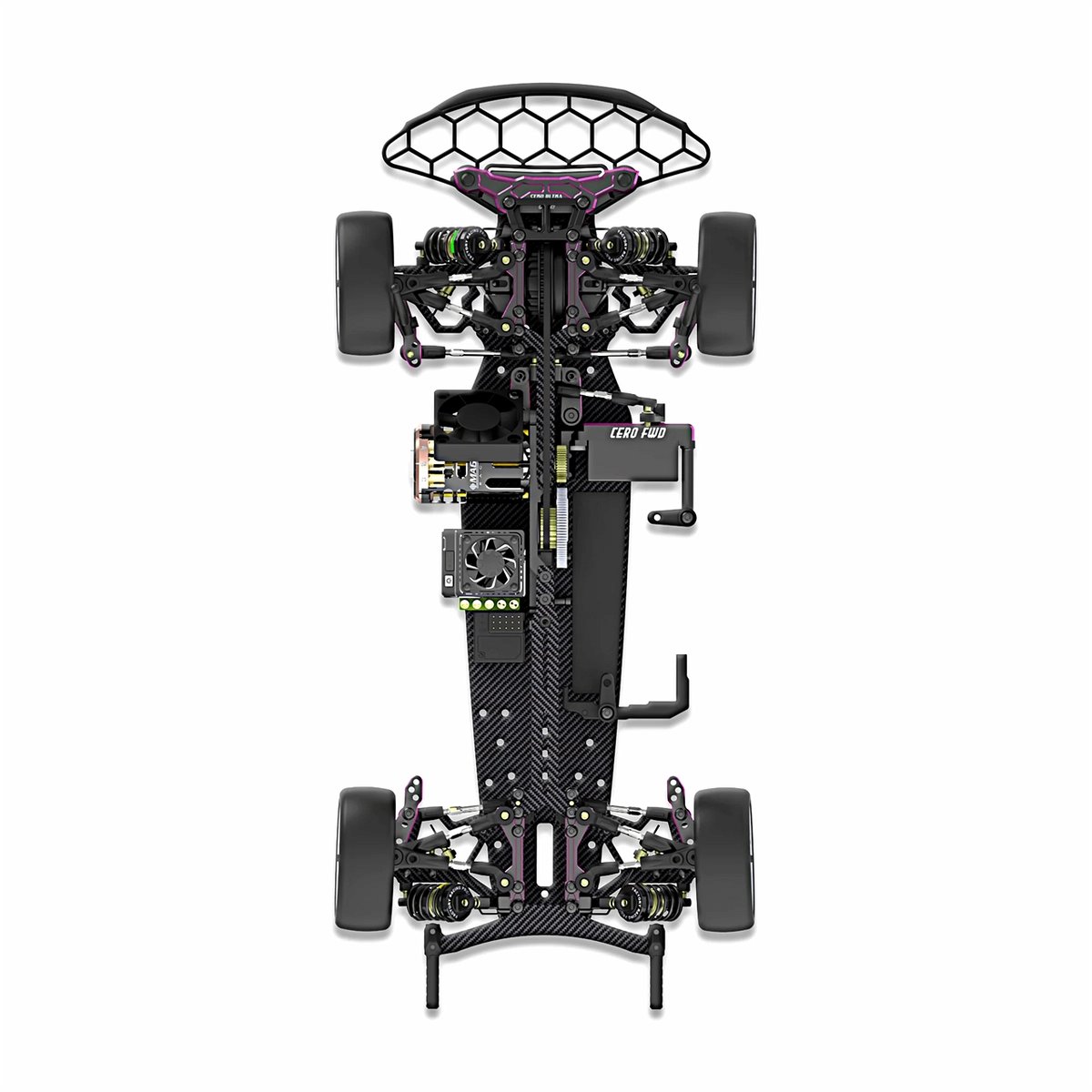 3Racing 1/10 Cero Ultra FWD VER2.0(KIT-CERO FWD