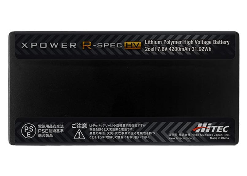 XPOWER R-SPEC 4200mAh LiPoバッテリー 4個セット XPOWER R-SPEC 4200mAh LiPoバッテリー 4個セット XPOWER R-SPEC