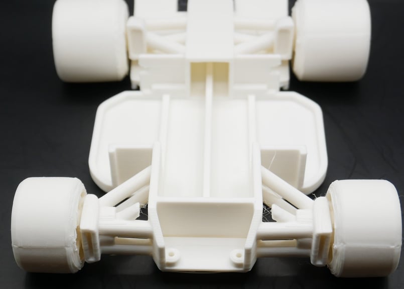 RD2- (3Dプリント) MZ FORMULA PROJECT F87用ダミーシャーシと