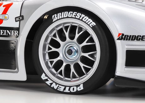 タミヤ 　1/10　RC　 1997 メルセデス・ベンツ CLK-GTR (TC-01シャーシ)