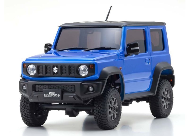京商ミニッツ4×4シリーズ レディセットジムニーシエラ ブリスクブルーメタリック Amazon.co.jp: 京商 ラジオコントロール 電動 クローリングカー