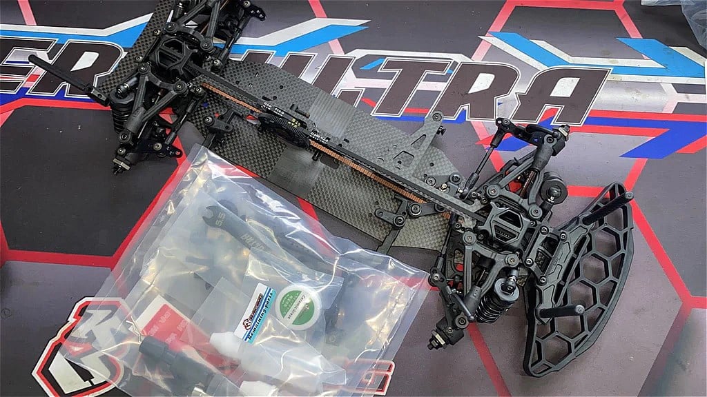 3Racing 1/10 CERO SPORT STRUCTURE MATT GRAPHITE